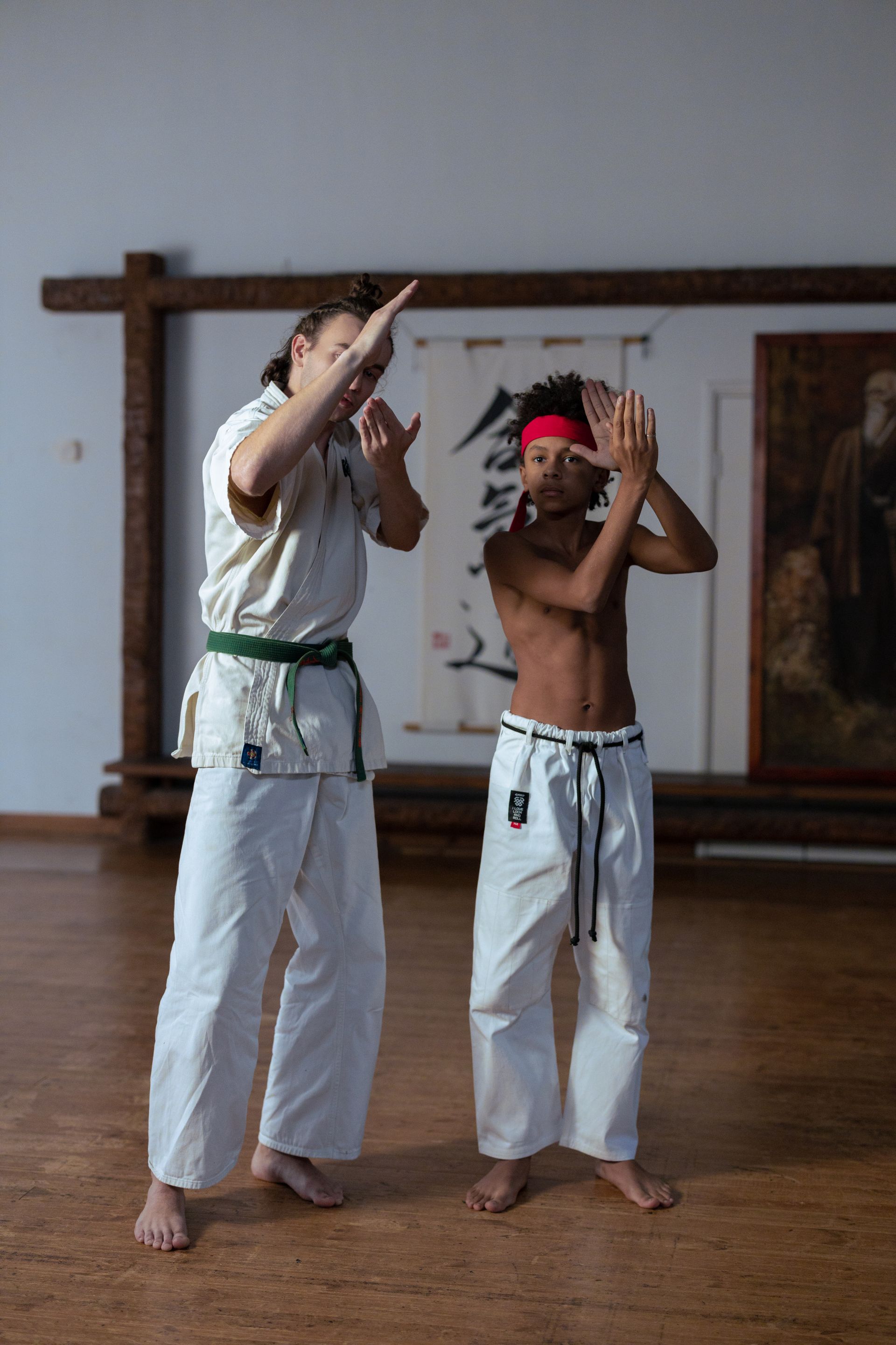 Group Karate Training